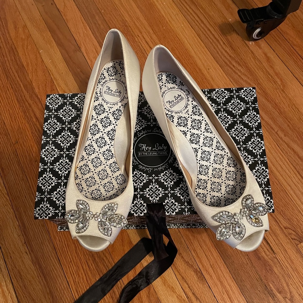 Hey Lady Twinkletoe Wedgie size 9